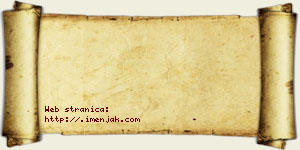 Draginja Bzeničanin vizit kartica